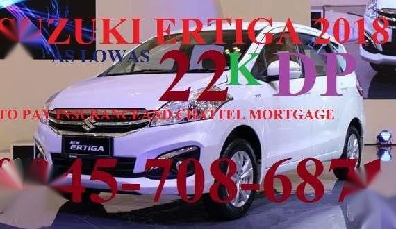 2018 Suzuki Ertiga as low as 22000 downpayment