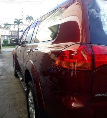 Mitsubishi Montero Sport 2009 GLS AT Red For Sale 