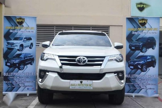 BulletProof Armored 2018 Toyota Fortuner 4x4 B6 on stock