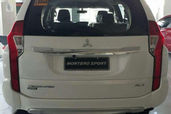 2017 Montero Sport GLX 6 Speed Manual White