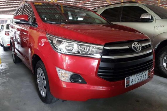 2017 Toyota Innova J Diesel Red For Sale 