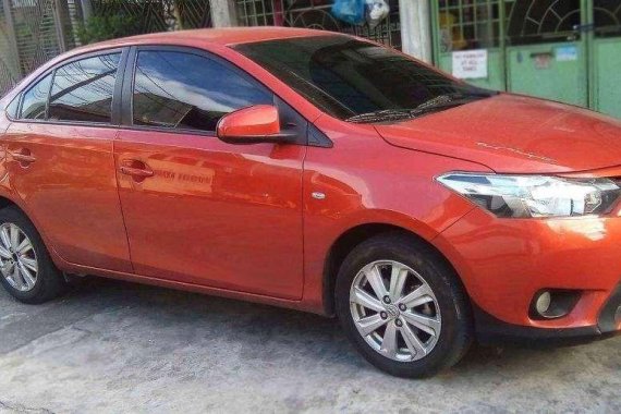 2017 Toyota Vios E Automatic Orange For Sale 