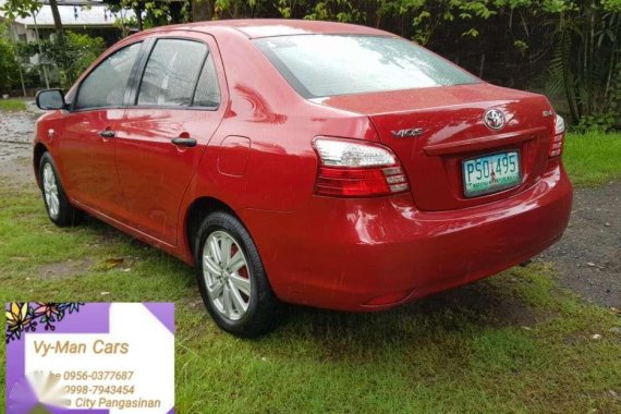 2011 Toyota Vios 1.3 J Manual Red For Sale 