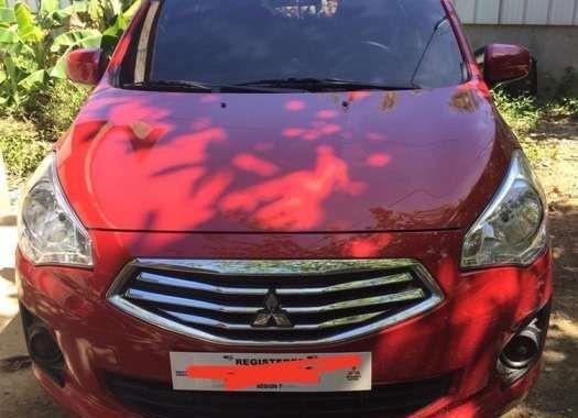 Mitsubishi Mirage G4 2017 MT Red For Sale 