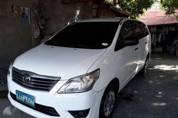 2013 mdl Toyota Innova J manual diesel