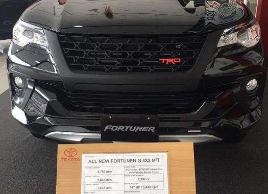 Rainy Day is Here Zero 0 Down Toyota Fortuner Limited Offer LO 2018