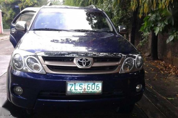 Toyota Fortuner 2007 model G Gas matic