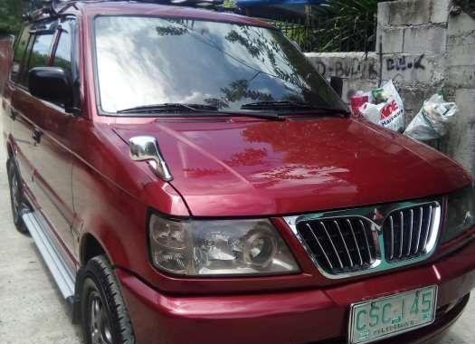 For sale MITSUBISHI Adventure Glx diesel 2002 mdel