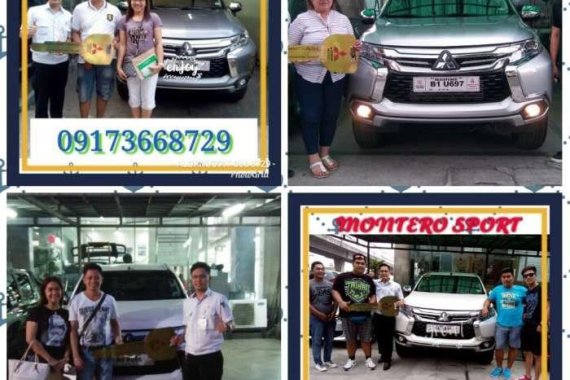 MITSUBISHI 2018 ZERO DP 2018Montero sport Mirage g4 L300 exceed Mirage hb 2017