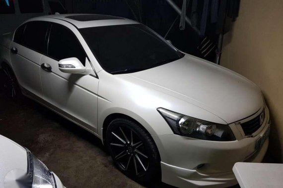 Honda Accord 3.5L V6 2008 White For Sale 