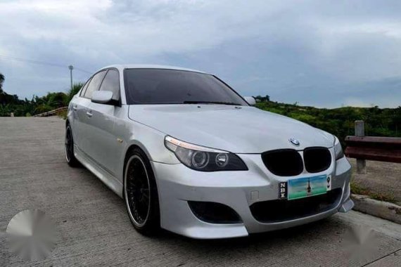 2007 BMW 525I E60 Loaded Silver Sedan For Sale 