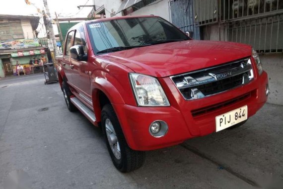Fresh 2011 Isuzu Dmax Red Pickup For Sale 
