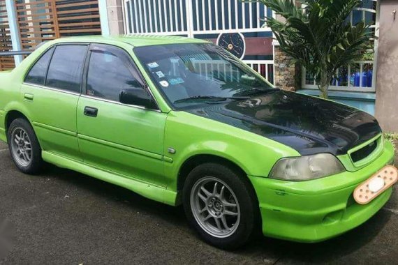 Honda City 1998 Green Top of the Line For Sale 