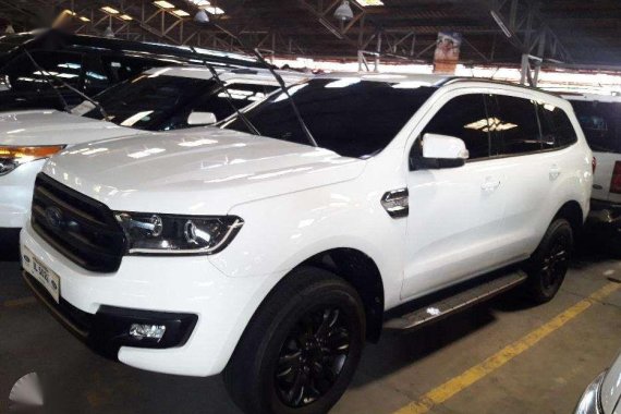 2016 Ford Everest Trend 2.2 White AT