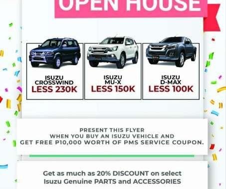 2018 ISUZU Mu-X 3.0L and ISUZU Mu-X 1.9L RZ4E Mid Size SUV Crosswind