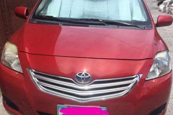 Toyota Vios 2011 MT 1.3 E Red For Sale 