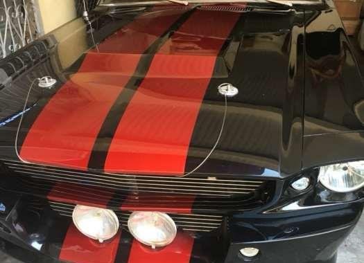 Ford Mustang 1968 Black Top of the Line For Sale 