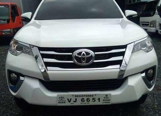 Toyota Fortuner 2017 automatic FOR SALE