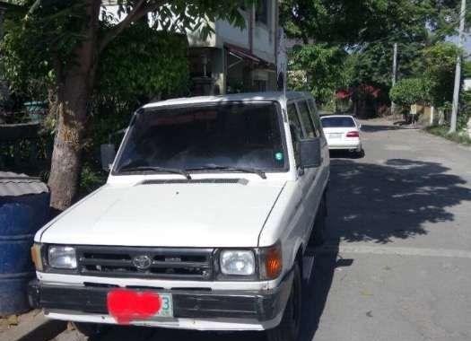 Toyota Tamaraw FX 1995 White For Sale 