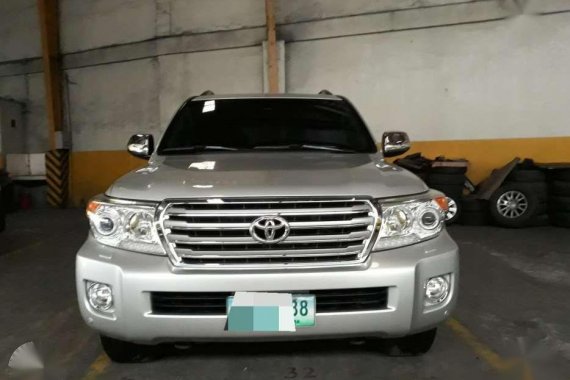 2013 Toyota Land Cruiser Silver Fresh For Sale 