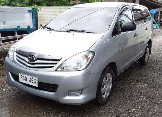 Toyota Innova J Diesel 2010 manual 