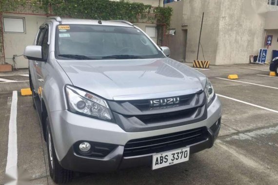 Isuzu Mu-x 2015 Manual Silver For Sale 