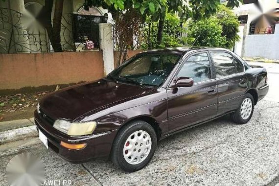 Toyota Corolla Bigbody XE 1993 Red For Sale 