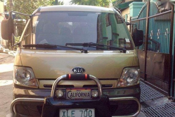 Kia Pregio 2005 Manual Golden For Sale 