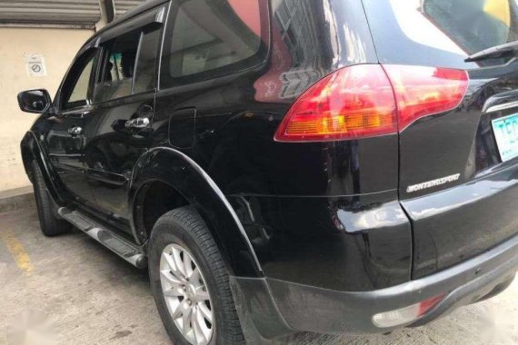 2012 Mitsubishi Montero MT Black SUV For Sale 