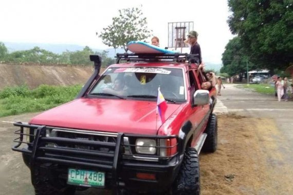 Mitsubishi Strada 1998 mdl.4x4 Red For Sale 