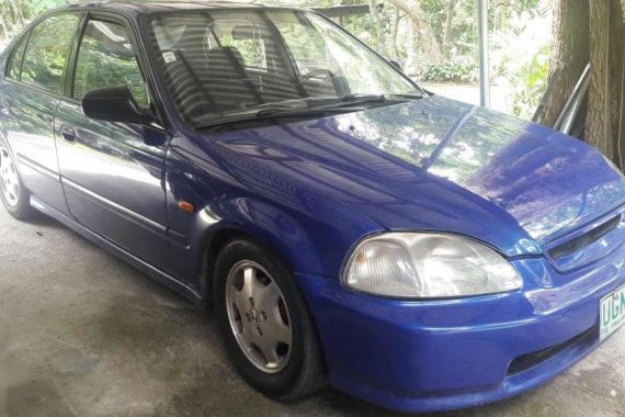Honda Civic Bigote 1996 Blue Sedan For Sale 