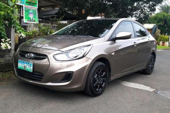 Hyundai Accent 2012 MT Brown For Sale 