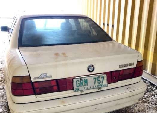 BMW 535i E34 AT White Sedan For Sale 