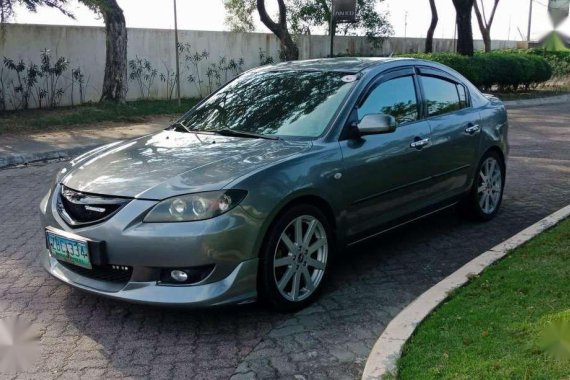 Mazda 3 AT 2006 Gray Sedan For Sale 