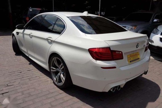 2014 BMW M5 F10 White Sedan For Sale 