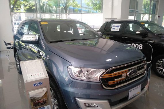 ZERO Down Payment - Ford Everest 2.2L 4x2 AT Titanium Plus 2018