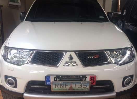 2013 Mitsubishi Montero Sport White For Sale 