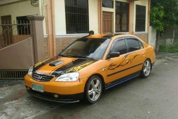 Honda Civic Vti Vtec 2001 Yellow For Sale 