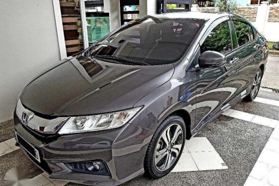 2016 Honda City VX Navi AT Gray For Sale 