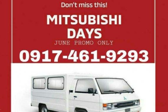 New 2018 Mitsubishi Units All in Promo For Sale 