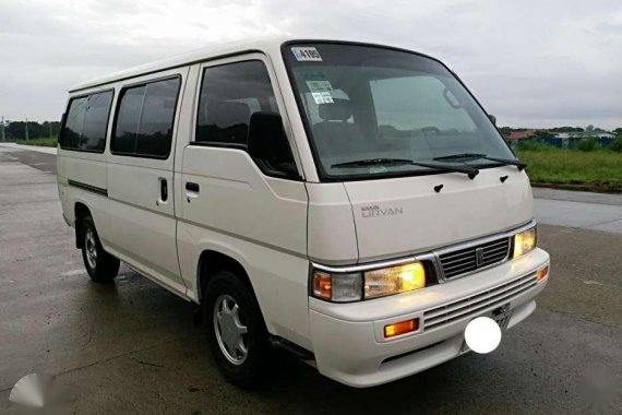 Nissan Urvan Diesel 2012 White Van For Sale 