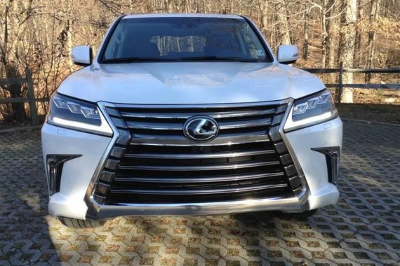 2017 Lexus Lx570 White SUV Top of the line For Sale 