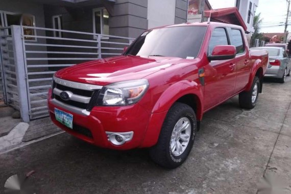 Ford Ranger XLT 2010 model Red Pickup For Sale 