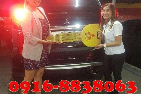 2018 Mitsubishi Montero manual PISO down best offer!!