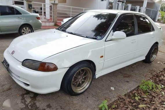 Honda Civic Esi Manual 1995 White For Sale 