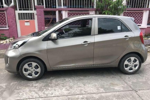 Kia Picanto EX MT 2016 Brown HB For Sale 