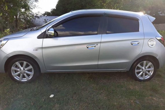 Mitsubishi Mirage Manual 2014 Silver For Sale 