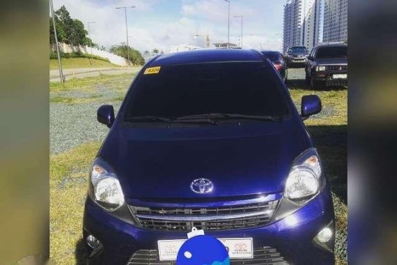 2017 Toyota Wigo Automatic Blue For Sale 