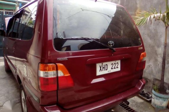 Toyota Revo Glx 2004 2L Diesel Red For Sale 