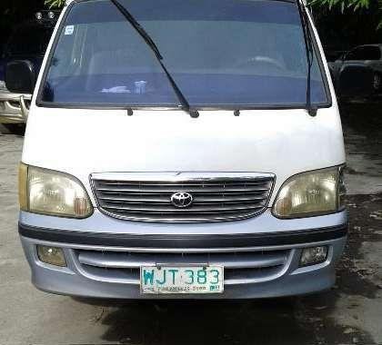 Toyota Hi-Ace GL 2.0 2000 Model White For Sale 